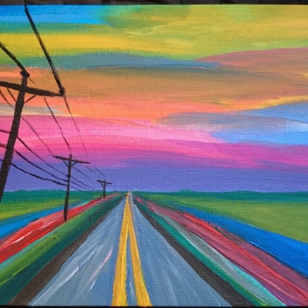 Дорога живопись