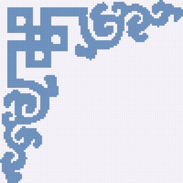 Бурятский молоточный орнамент