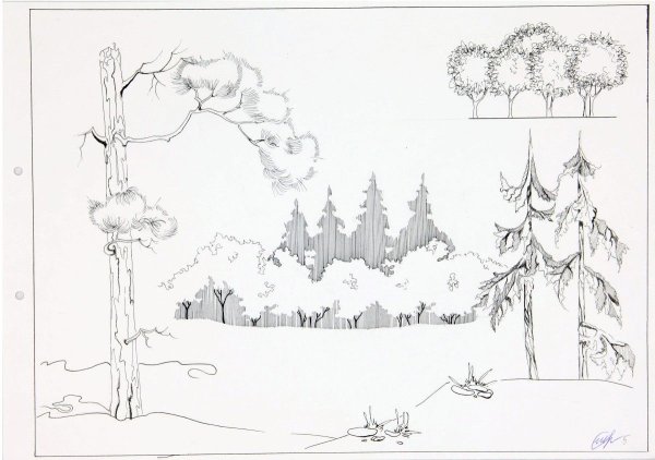 Архитектурная Графика антураж и стаффаж