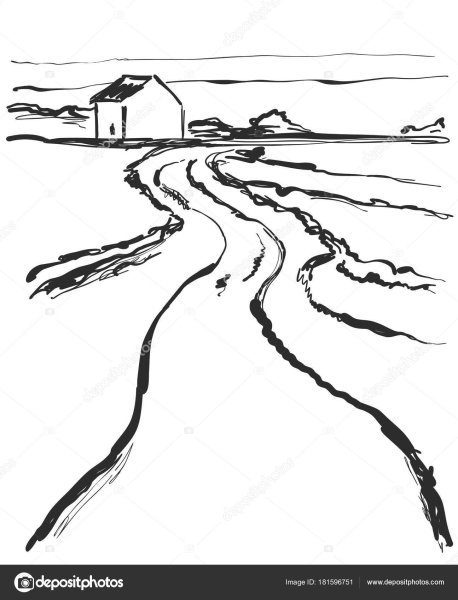 Набросок дороги