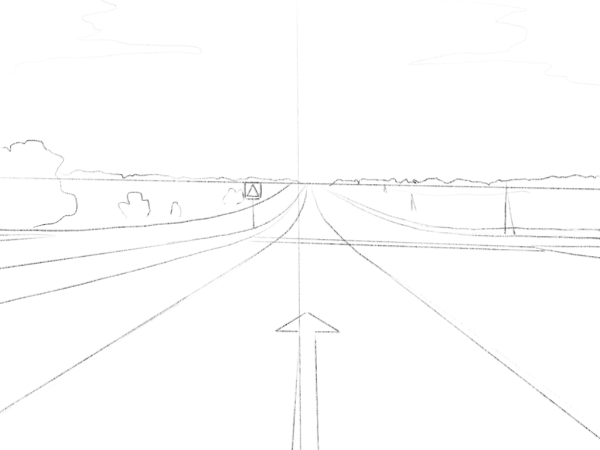 Дорога рисунок