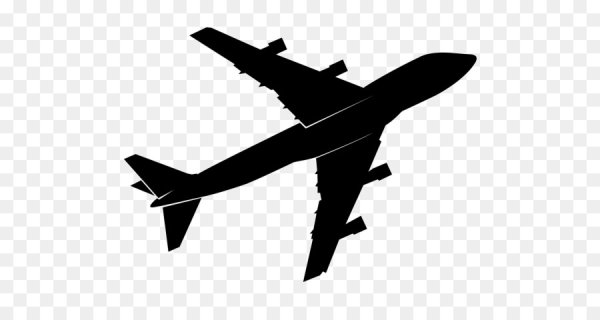 Силуэт самолета