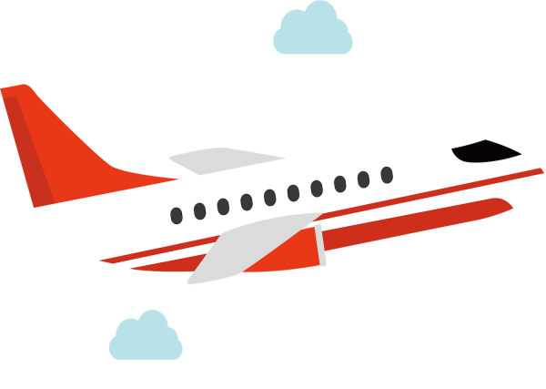 Самолет в иллюстраторе