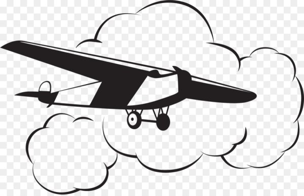 Самолет взлетает вектор