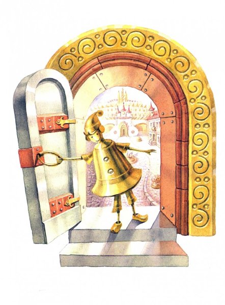 Городок в табакерке рисунок карандашом