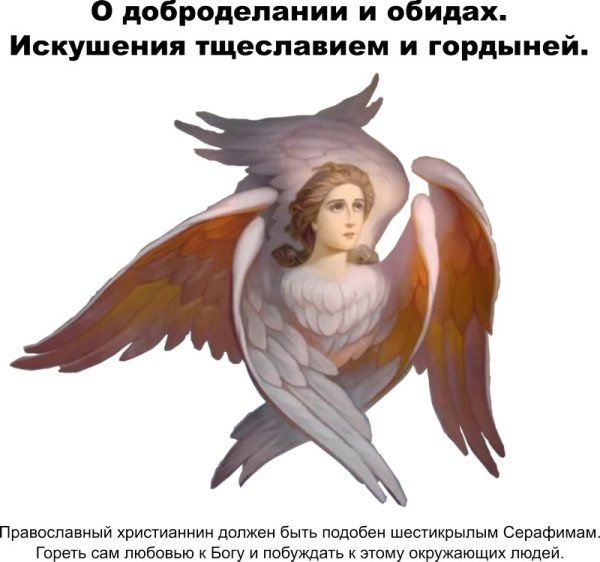 Шестикрылый Серафим икона Христианская