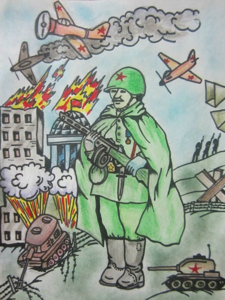 Героический рисунок