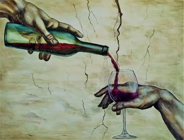 Картины с алкоголем