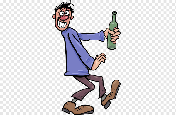 Алкаш мультяшный