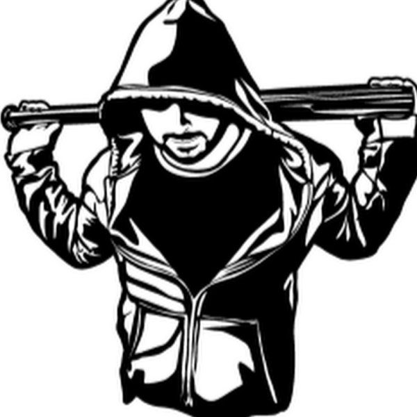 Мультяшный бандит