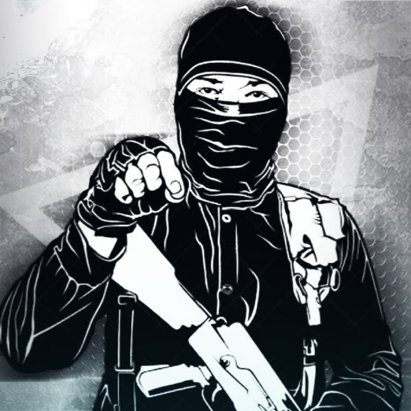 Силуэт гангстера