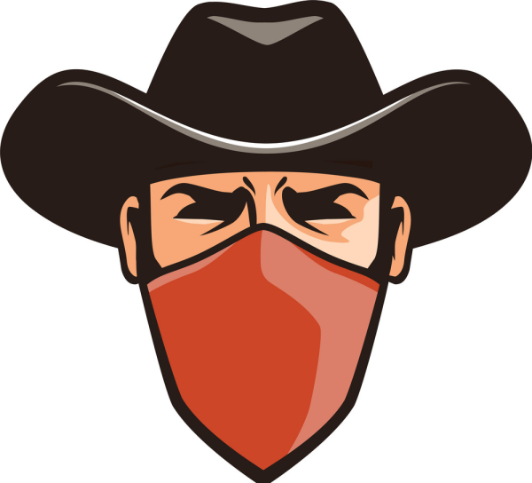 Бандит иллюстрация