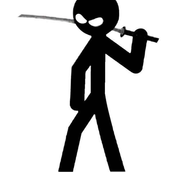 Человечек с автоматом
