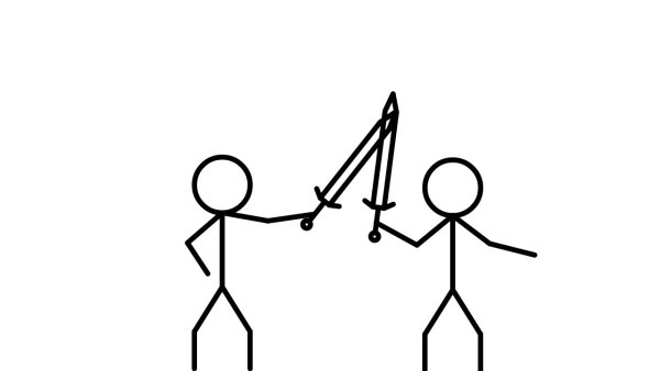 Стикмен раскраска