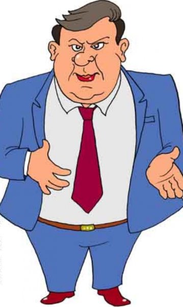 Чиновник рисунок