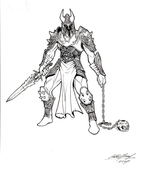 Арес Бог войны рисунок