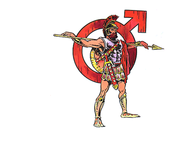 Арес Бог войны эскиз