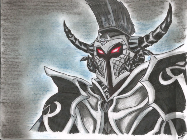 Бог Арес рисунок