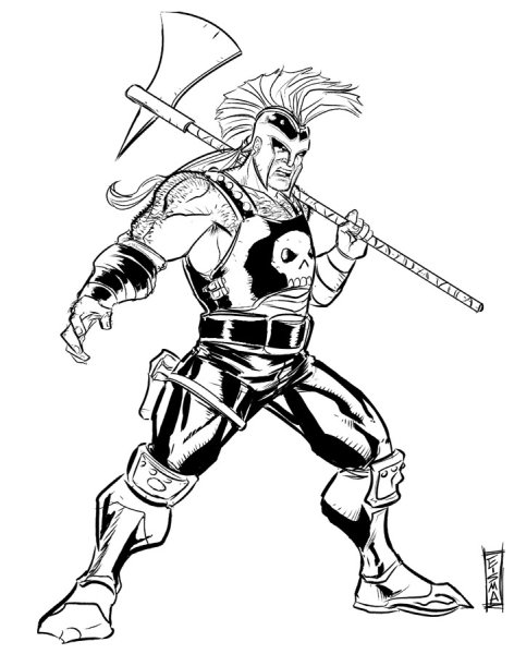 Арес Бог древней Греции рисунок