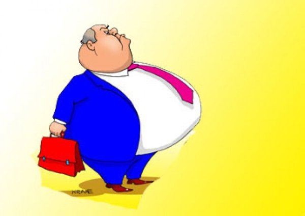 Чиновник карикатура