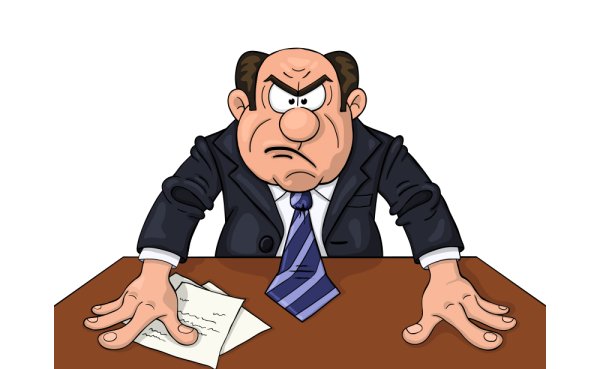 Чиновник мультяшный