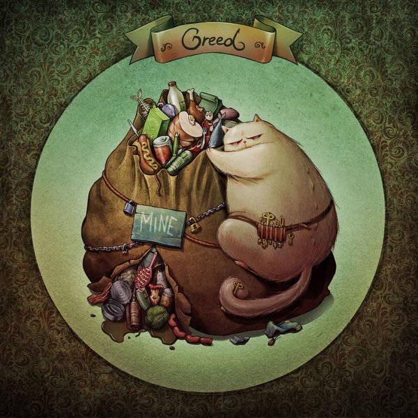 Алчность жадность 7 смертных грехов