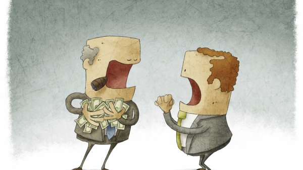 Жадность рисунок