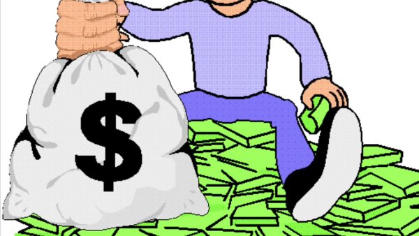 Жадный человек рисунок