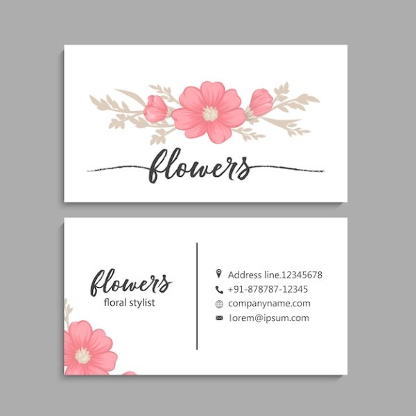 Эскиз визитки