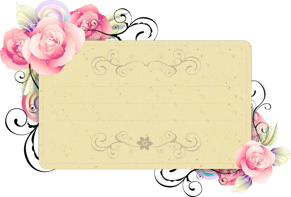 Красивая табличка для надписи