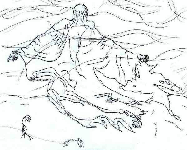 Дементор карандашом