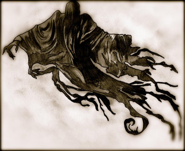 Гарри Поттер дементор рисунок