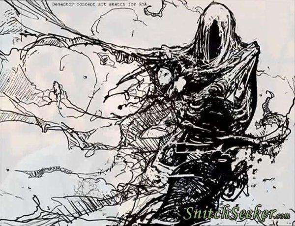 Дементор набросок