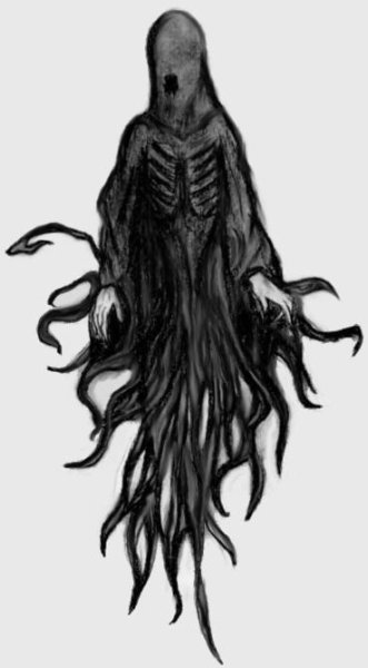 Дементоры из Гарри Поттера рисунок