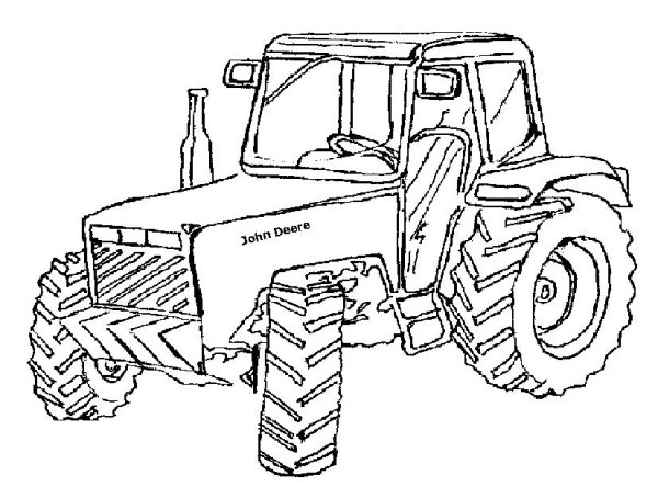 Раскраска трактор т 150