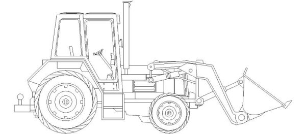 Трактор МТЗ 80 разукрашка