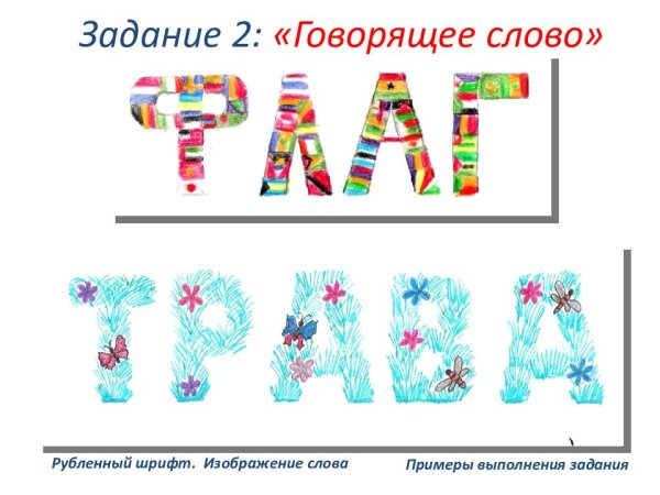 Шрифт в изобразительном искусстве