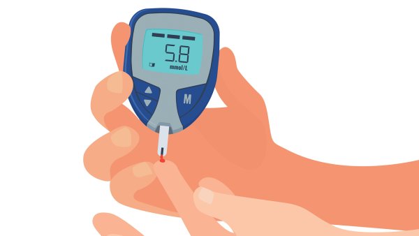 Прибор для измерения сахара в крови рисунок