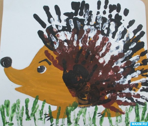 Нетрадиционное рисование ладошками
