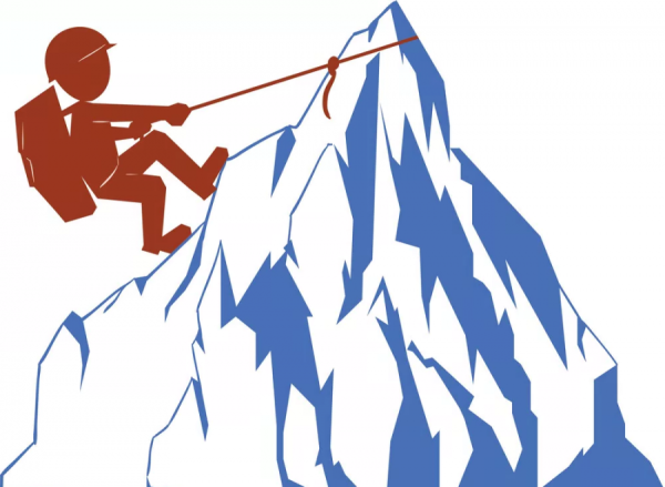 Альпинист мультяшный