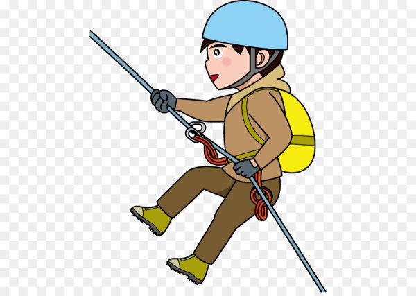 Альпинист без фона