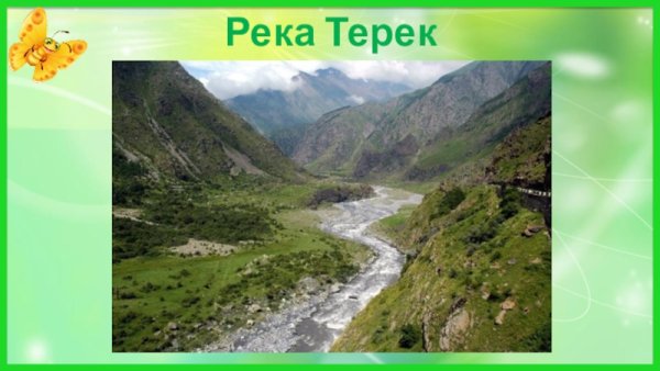 Питание реки Терек