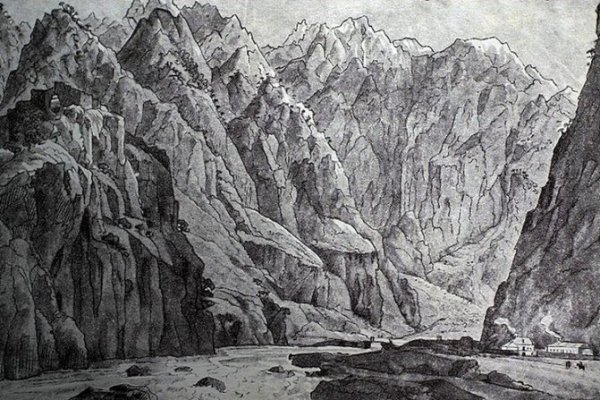 Владикавказ ущелье Дарьял