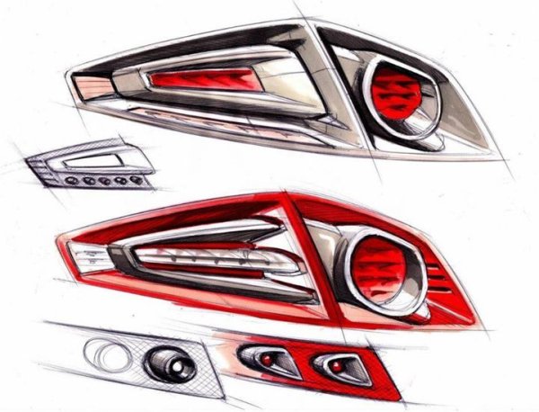 Фара рисунок