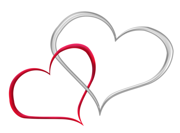 Сердце на прозрачном фоне