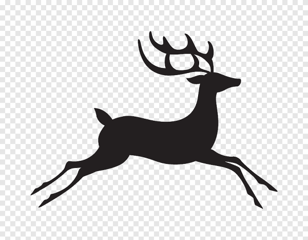 Олень вектор