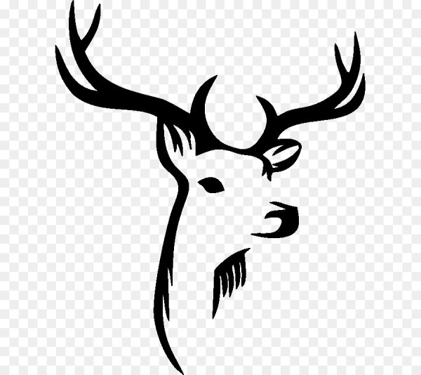 Олень вектор