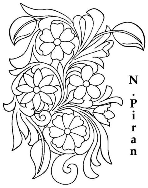 Орнамент для чеканки