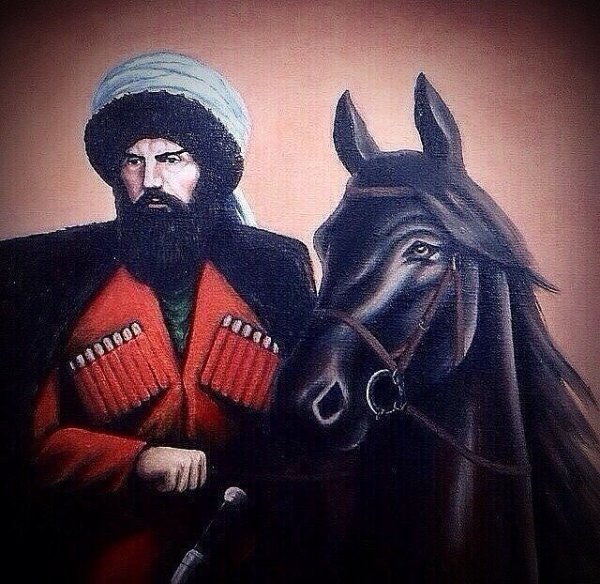 Наклейка имам Шамиль