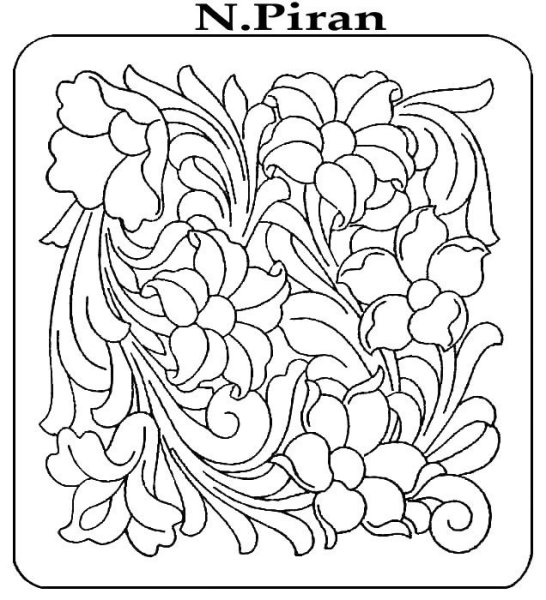 Схемы тиснения Шеридан